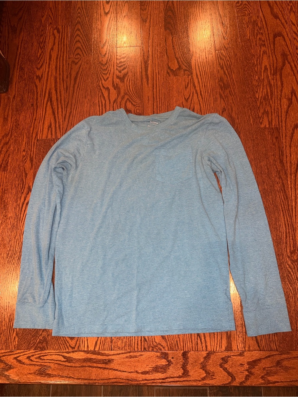 Sonoma Flexwear Long Sleeve Pocket Shirt | Men’s Small | Heather Blue